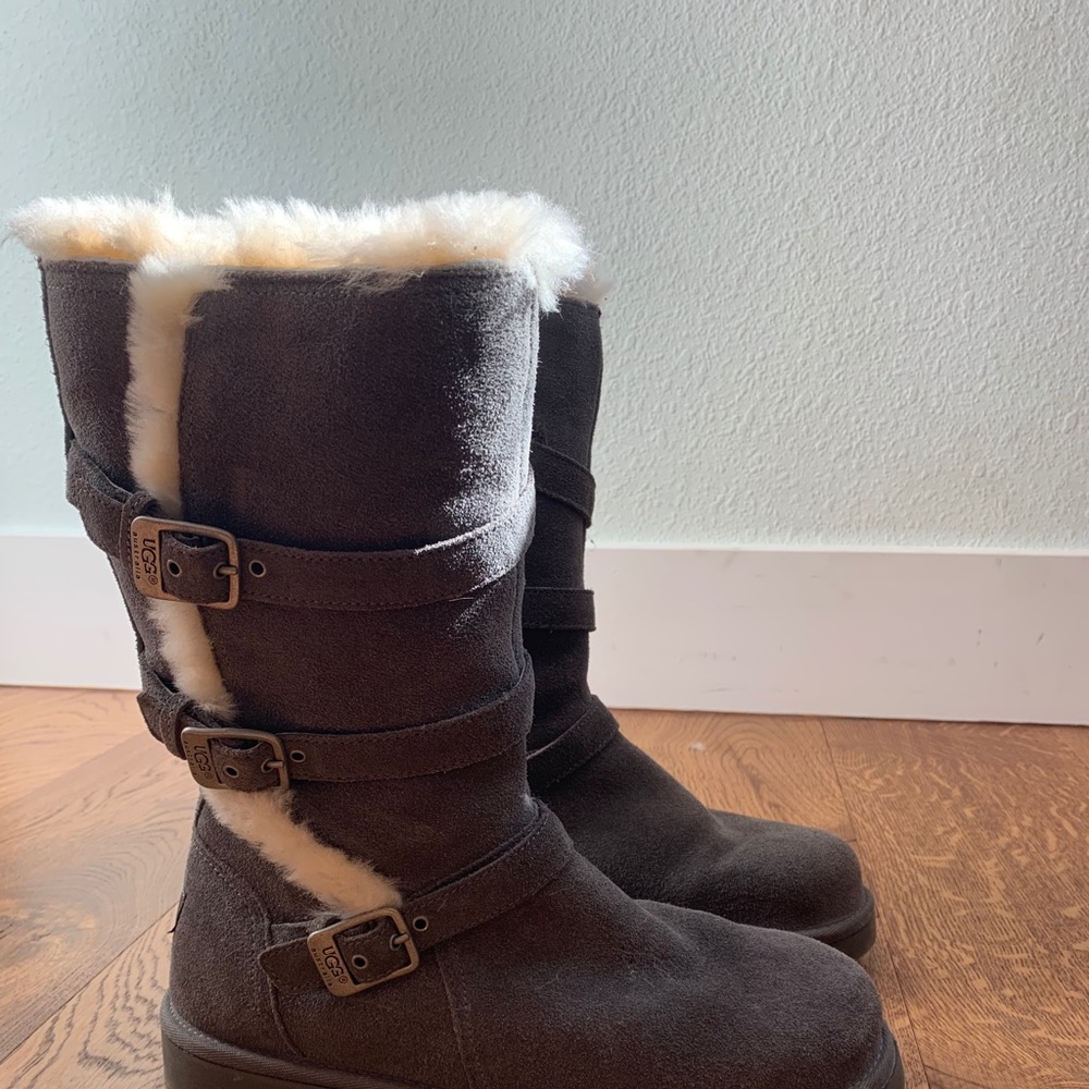 UGG Australia boots! Tall medium grey!